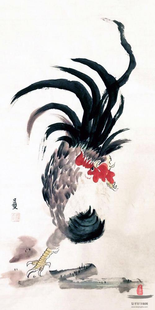 吕双花鸟 《大吉图》
